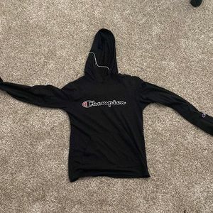 Champion Light Thin Hoodie Boys Large